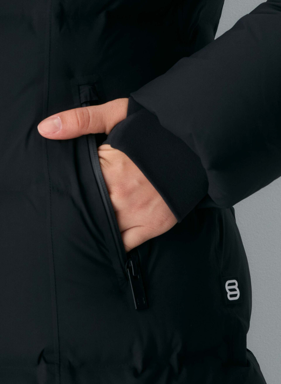 the supersnug puff₂o long - rainstop black
