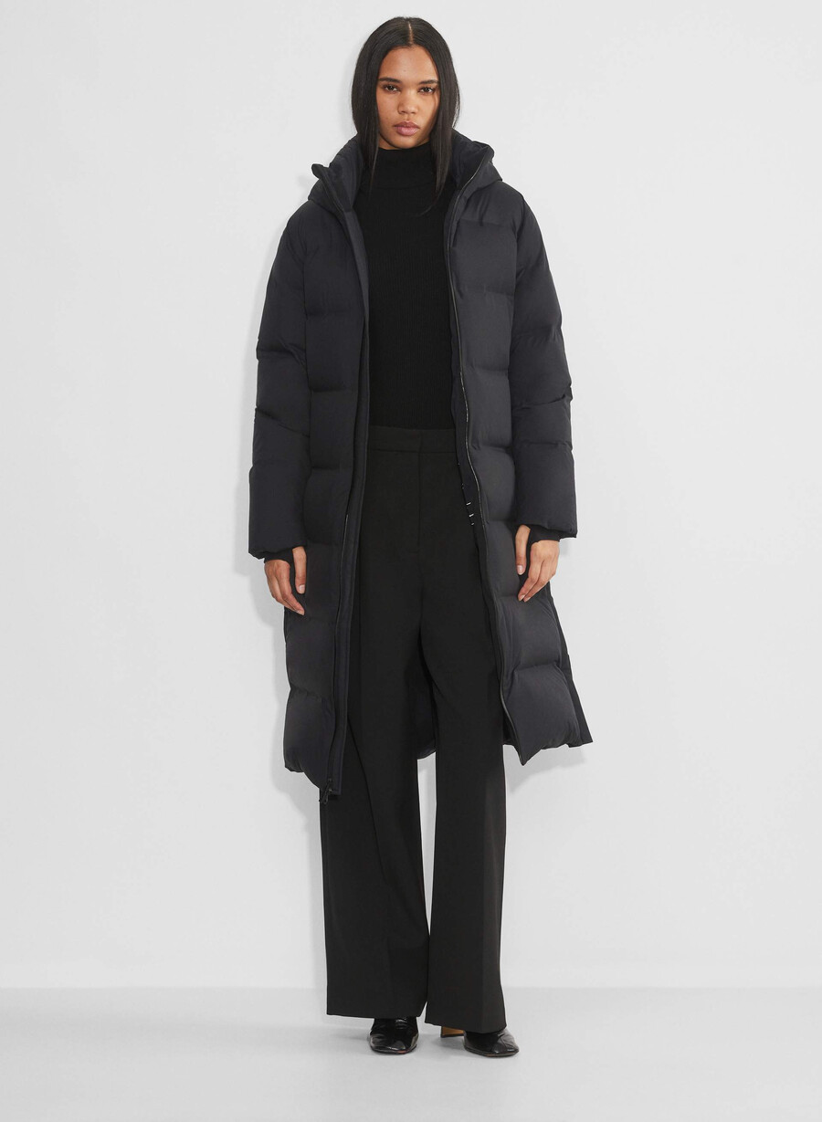 the super puff₂o long - rainstop black