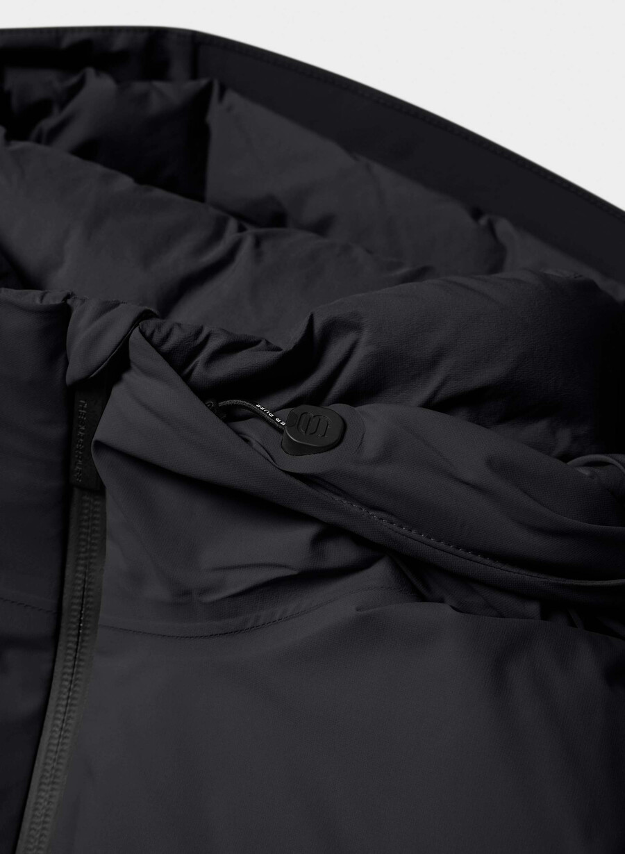 the super puff₂o long - rainstop black