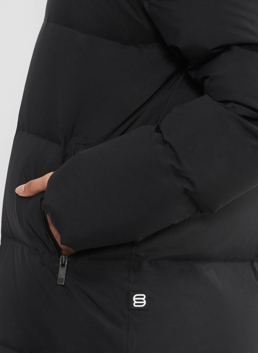 the super puff₂o long - rainstop black
