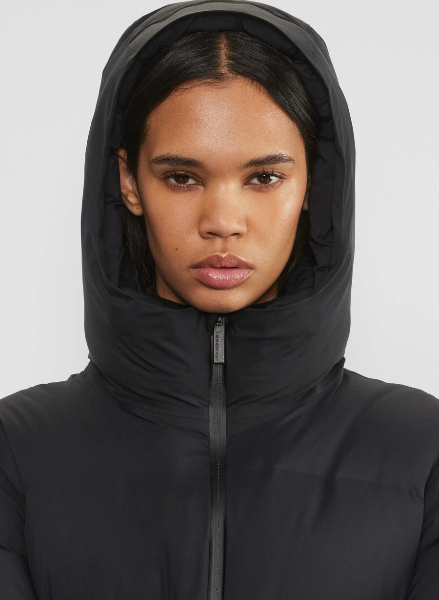 the super puff₂o long - rainstop black