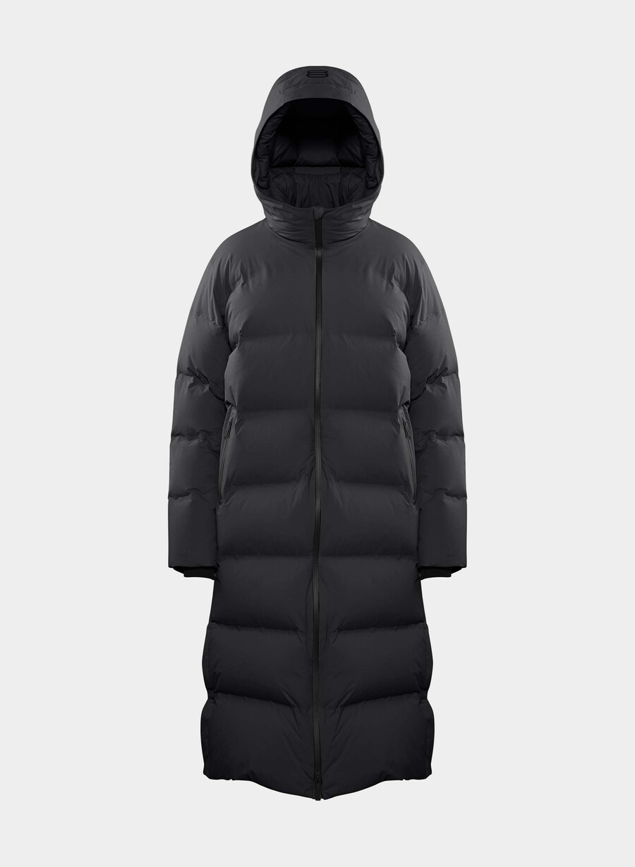 the super puff₂o long - rainstop black