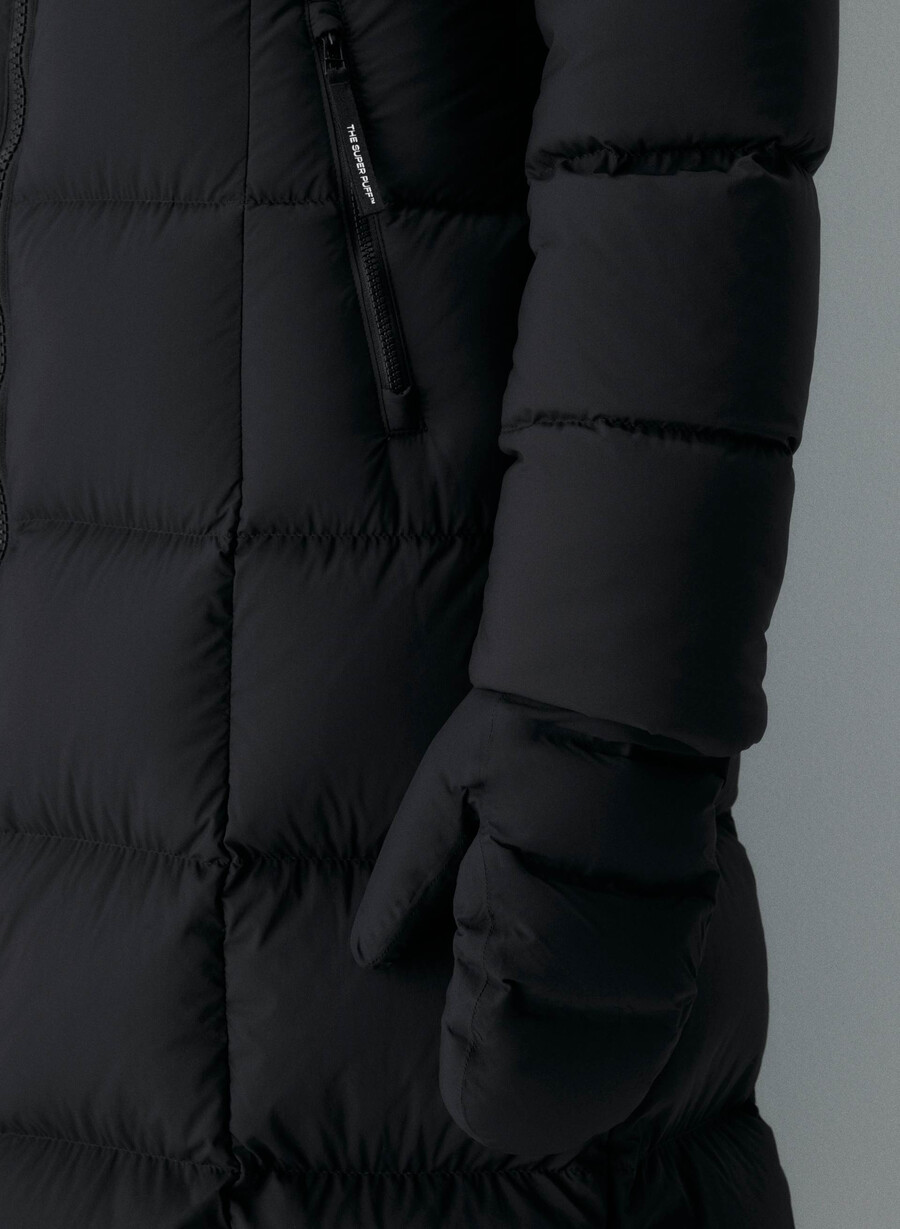 the super puff₂o mitten - rainstop black