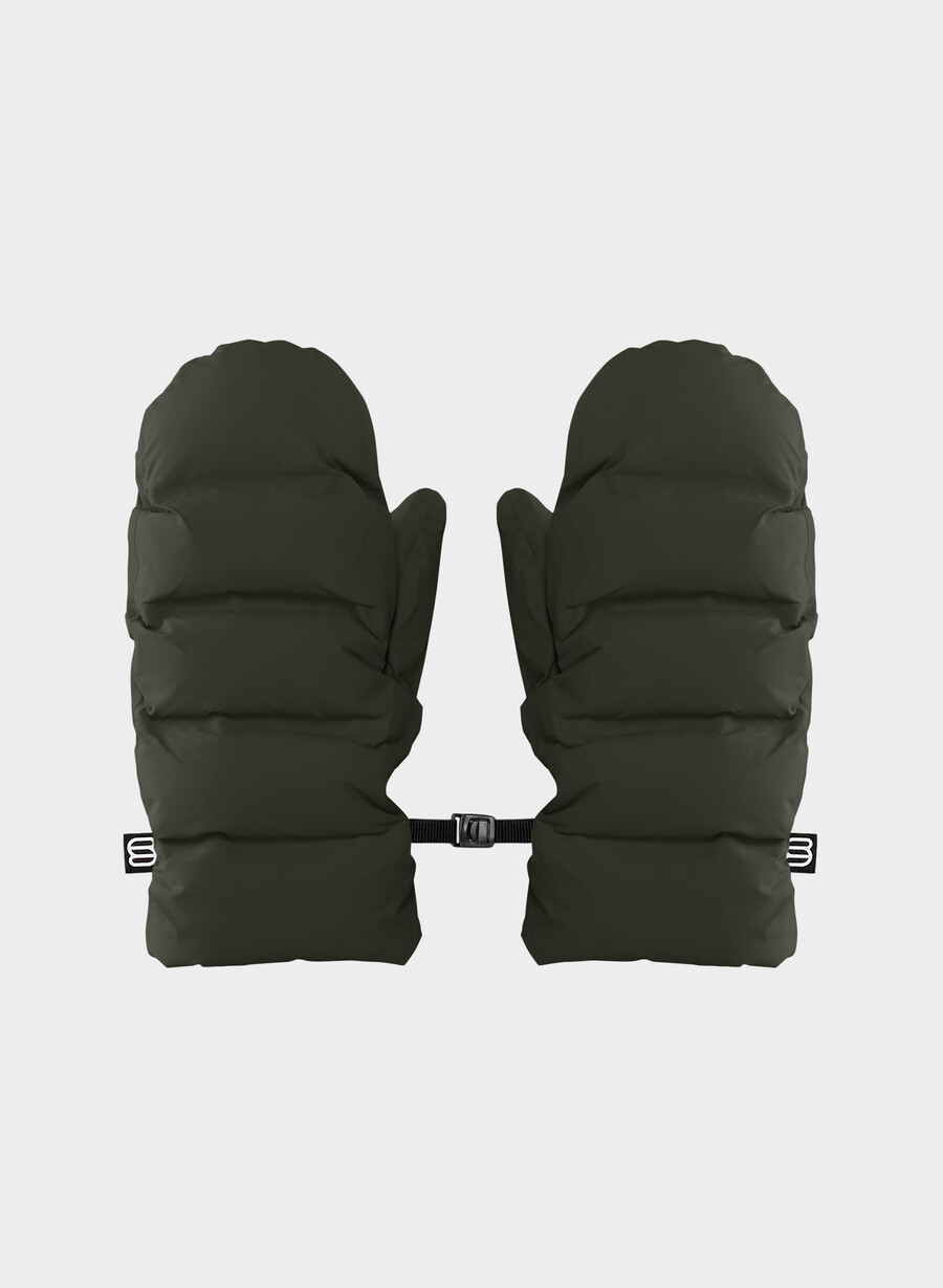 the super puff₂o mitten - rainstop flint green