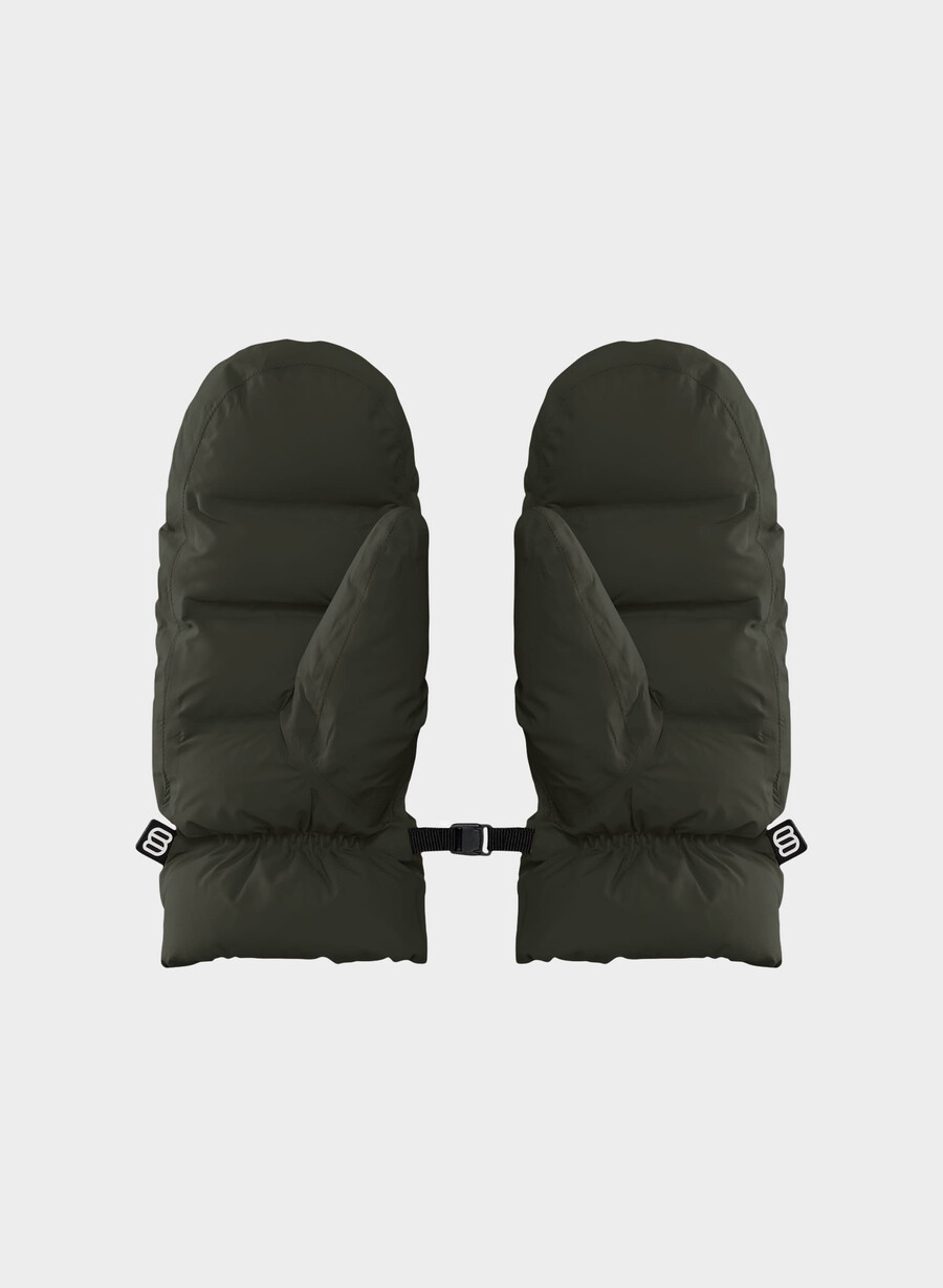 the super puff₂o mitten - rainstop flint green