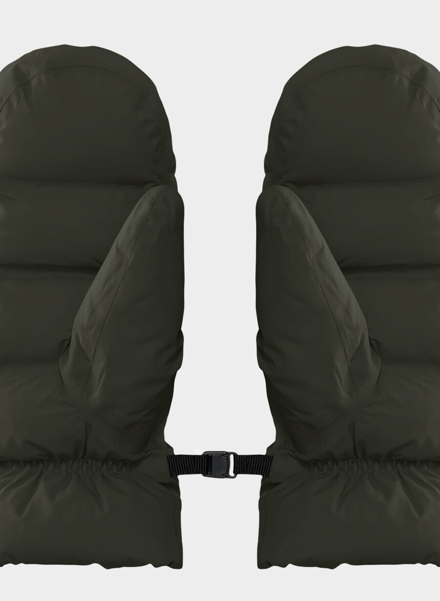 the super puff₂o mitten - rainstop flint green