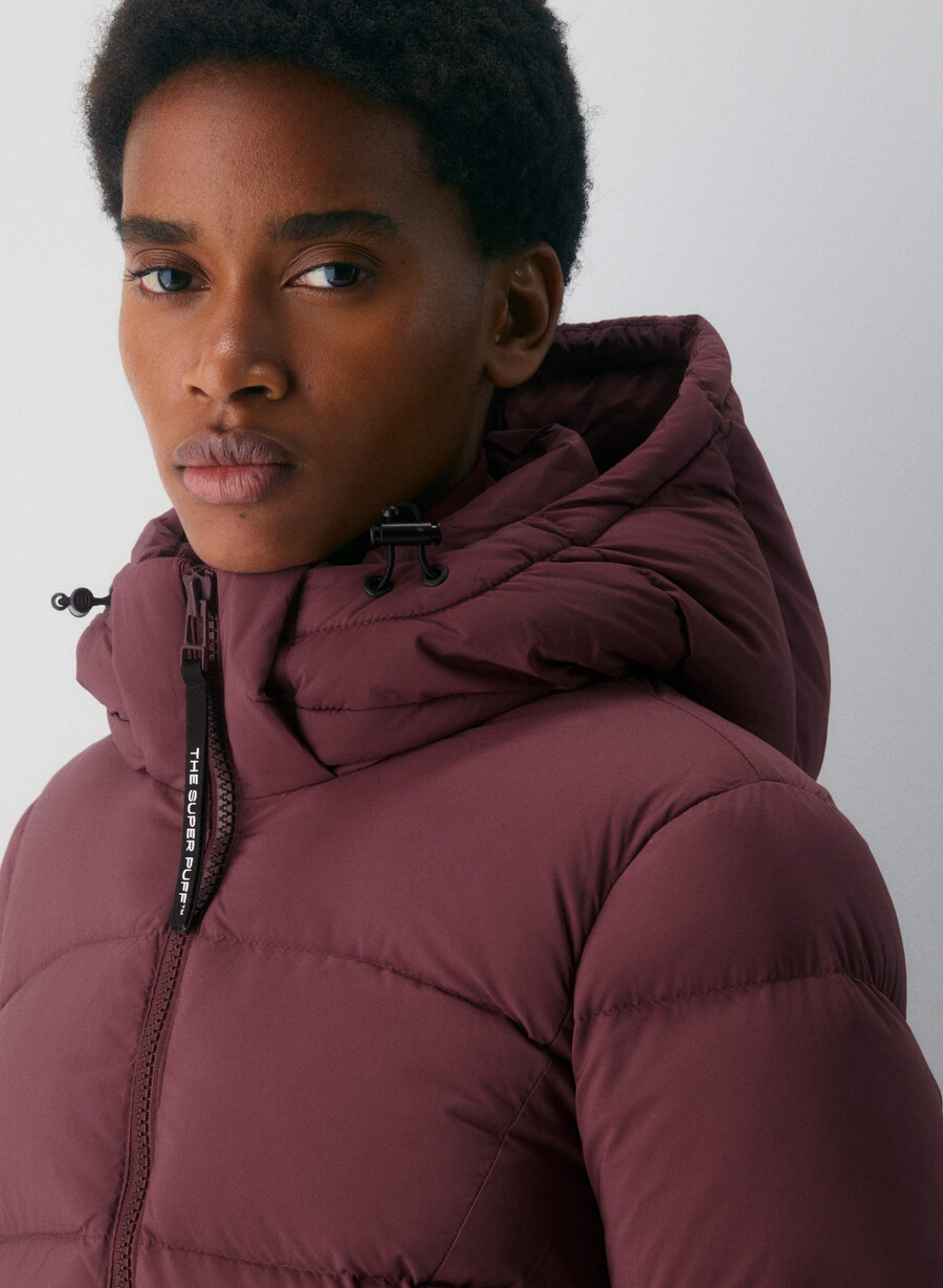 the supersnug puff - climatte spiced burgundy
