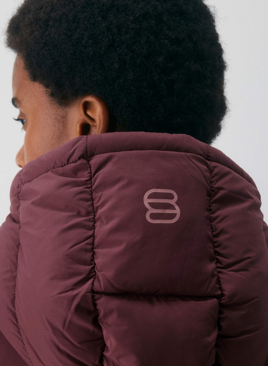 the supersnug puff - climatte spiced burgundy