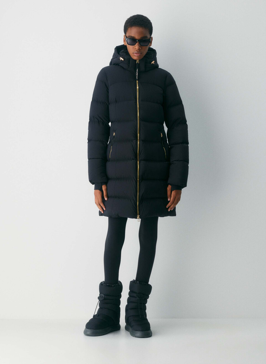 the supersnug puff mid - climatte blackshiny gold