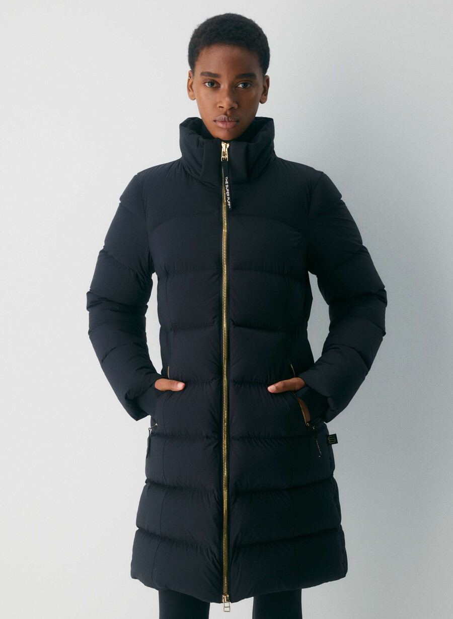 the supersnug puff mid - climatte blackshiny gold