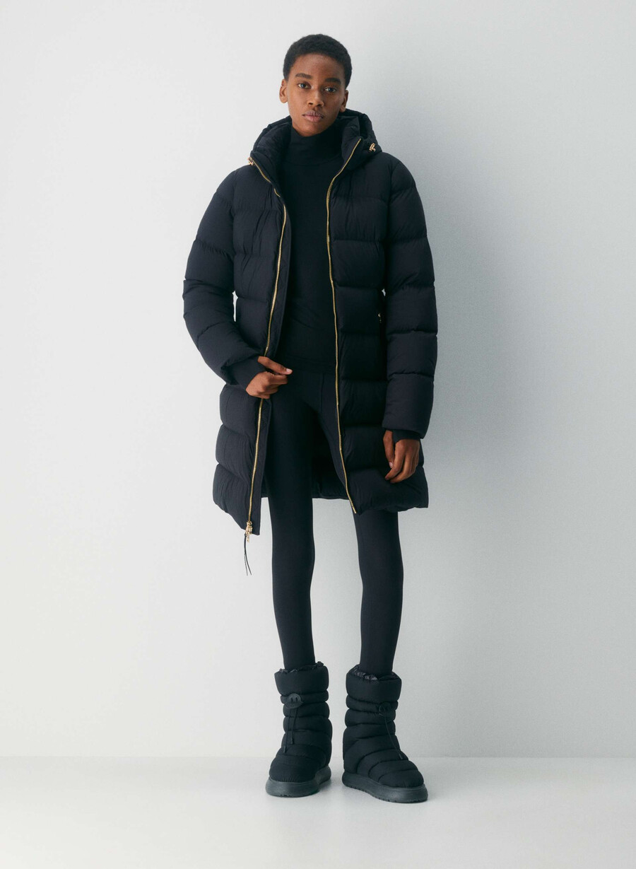 the supersnug puff mid - climatte blackshiny gold