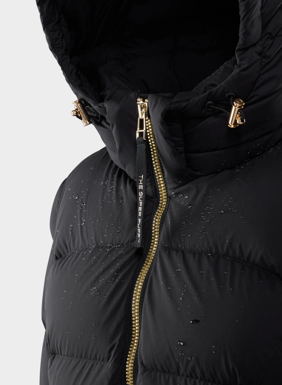 the supersnug puff mid - climatte blackshiny gold
