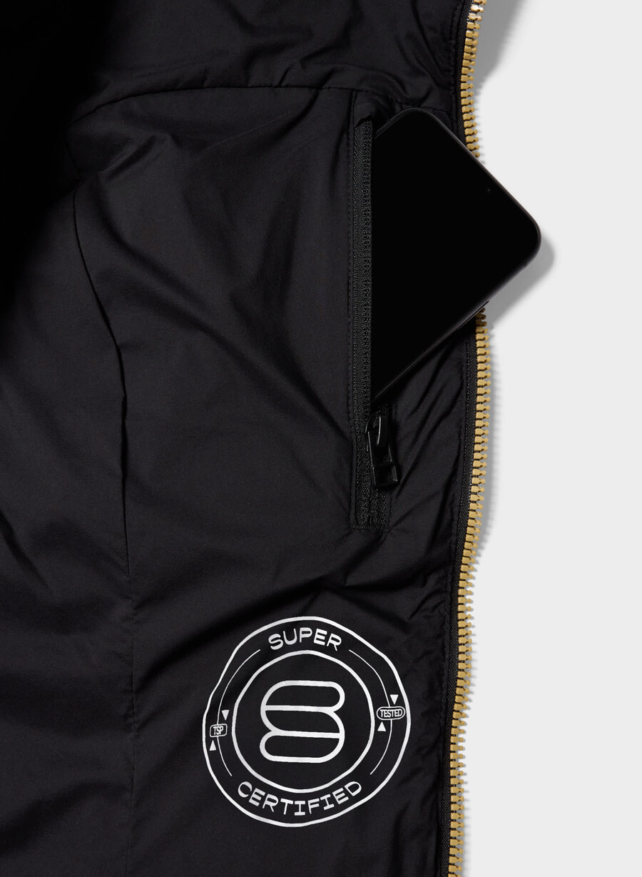 the supersnug puff mid - climatte blackshiny gold