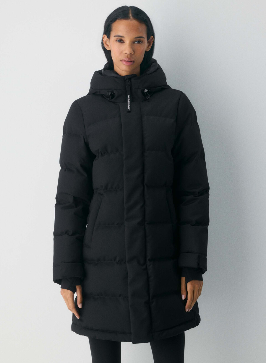 the super arctic parka mid - arctic twill black