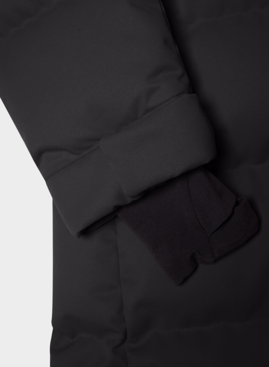 the super arctic parka mid - arctic twill black