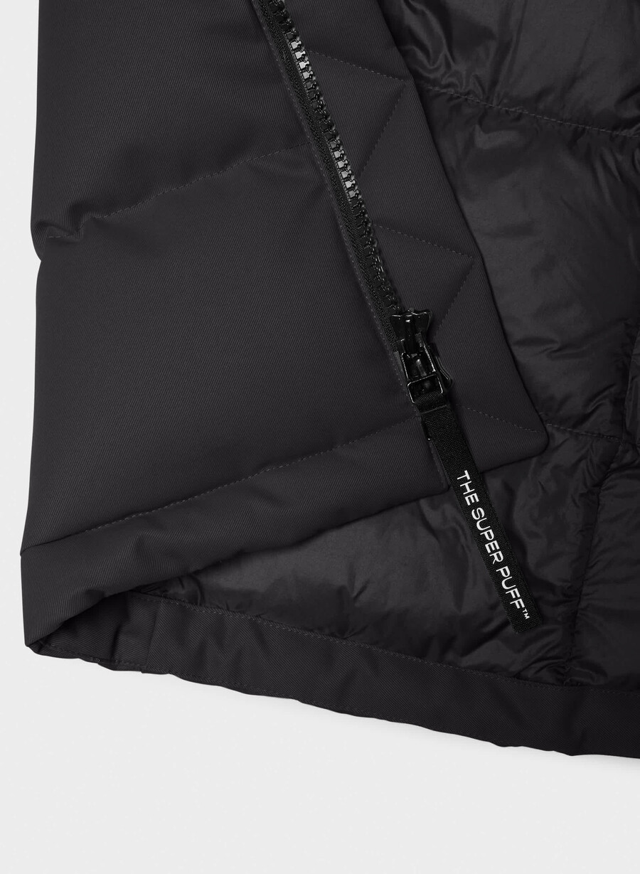 the super arctic parka mid - arctic twill black