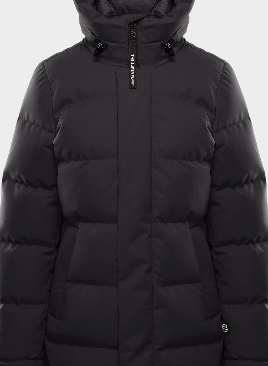 the super arctic parka mid - arctic twill black