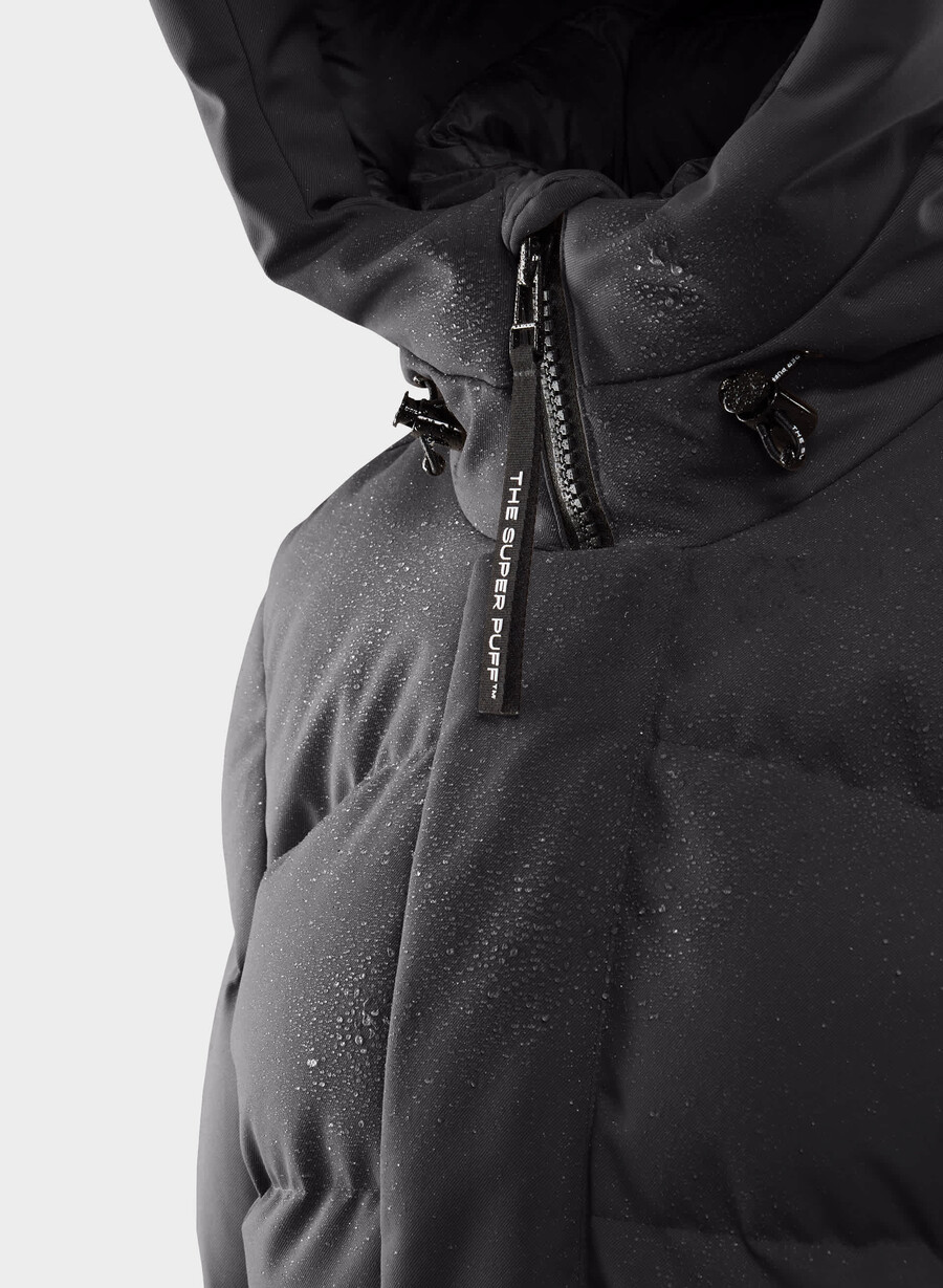 the super arctic parka mid - arctic twill black
