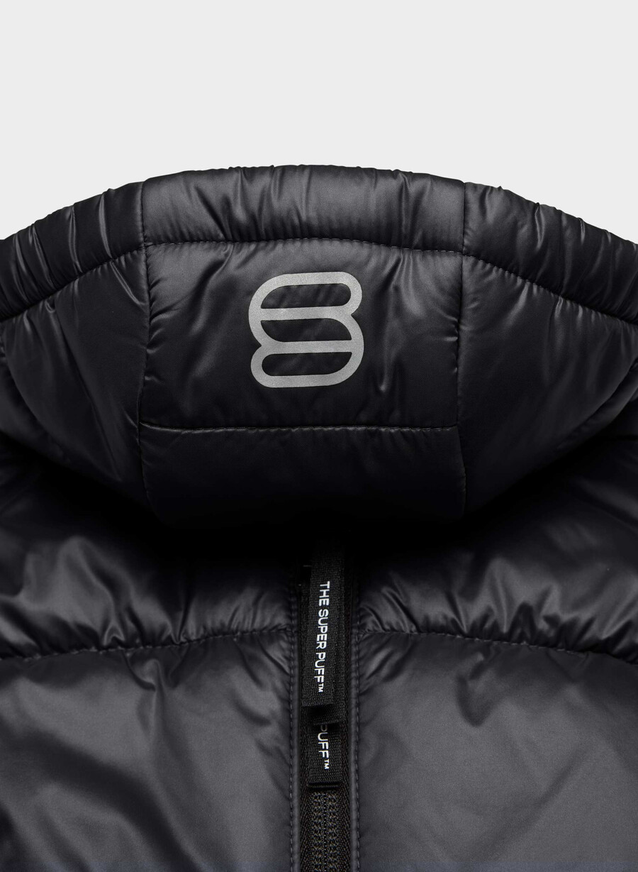 the super ruff puff - hi-gloss black