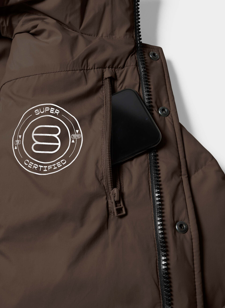 the super puff mens - climatte rich mocha brown