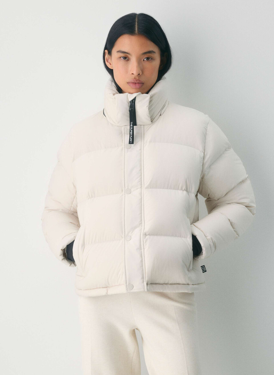 the super puff shorty - climatte matte pearl