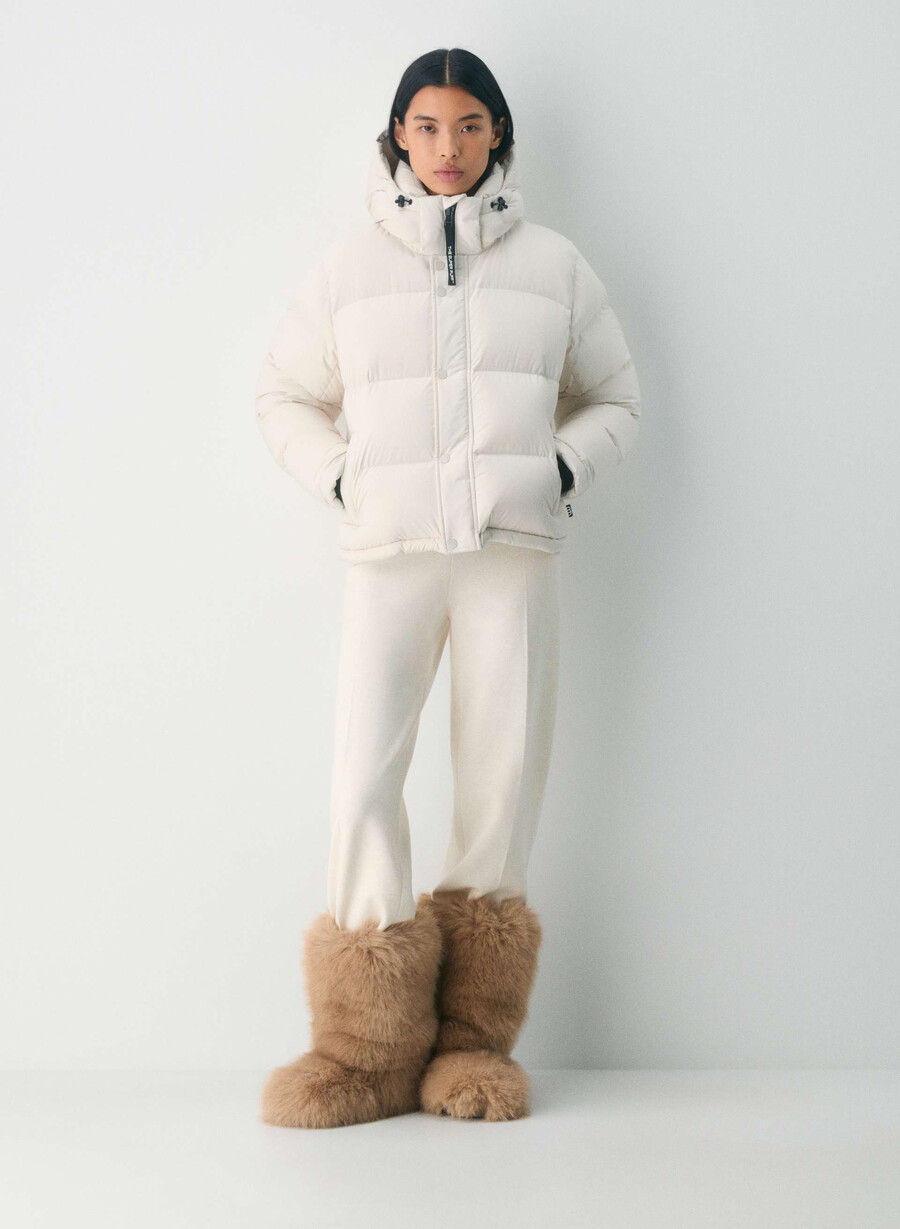the super puff shorty - climatte matte pearl