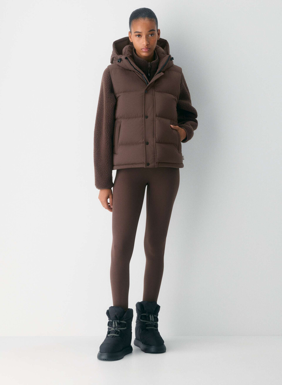 the super puff vest - climatte dark olive