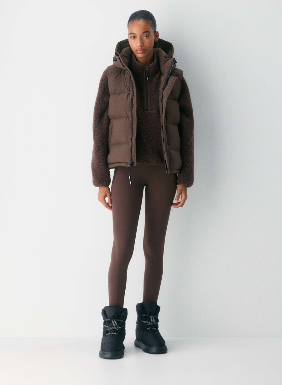 the super puff vest - climatte modern taupe