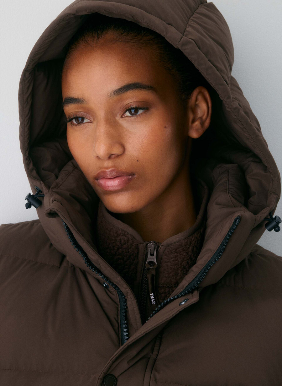 the super puff vest - climatte modern taupe