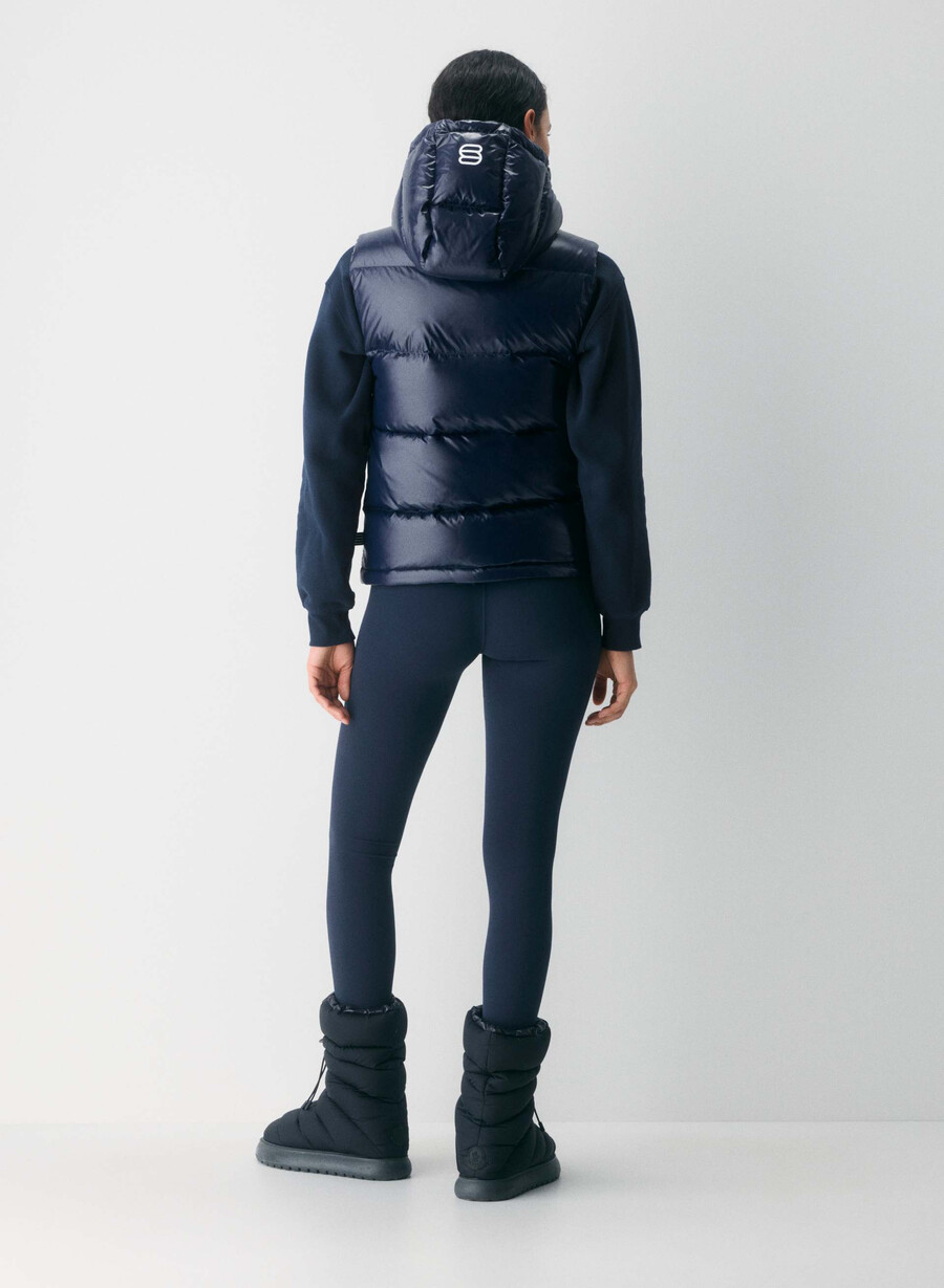 the super puff vest - hi-gloss admiral