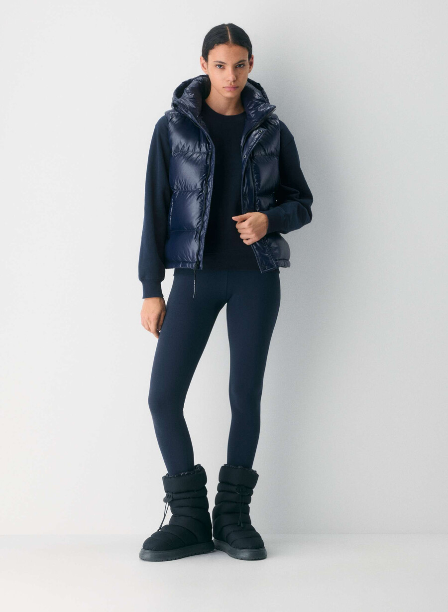 the super puff vest - hi-gloss admiral