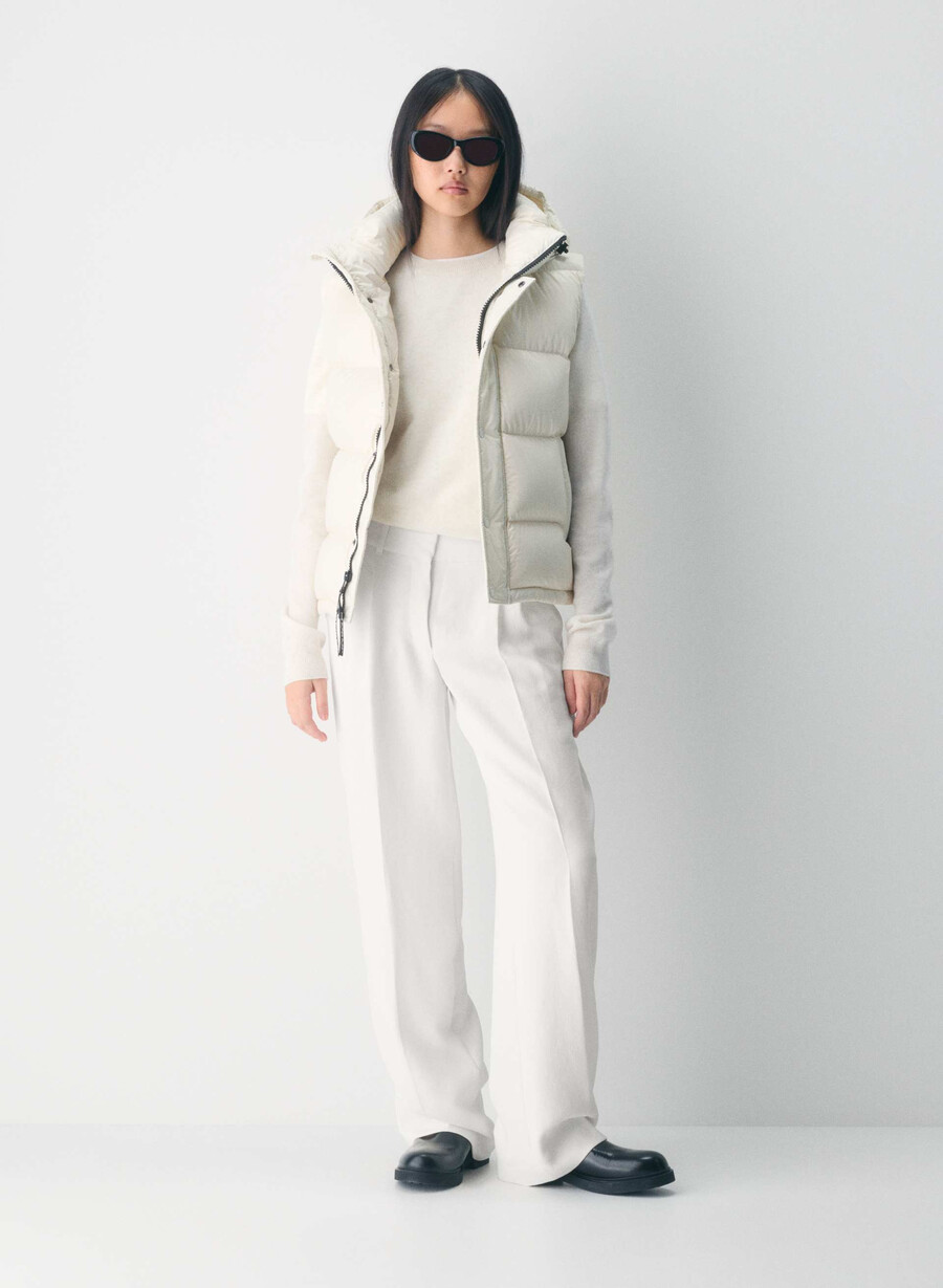 the super puff vest - hi-gloss birch