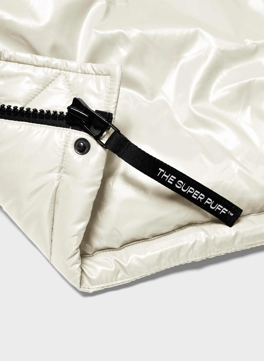 the super puff vest - hi-gloss birch