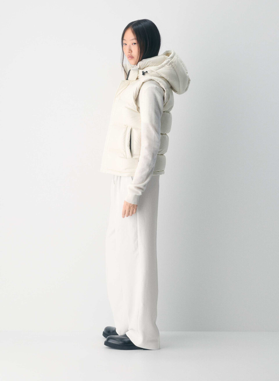 the super puff vest - hi-gloss birch