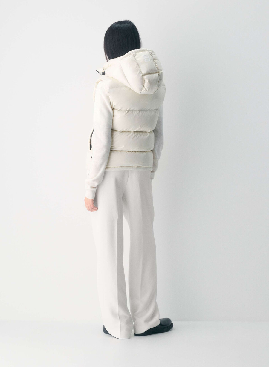 the super puff vest - hi-gloss birch