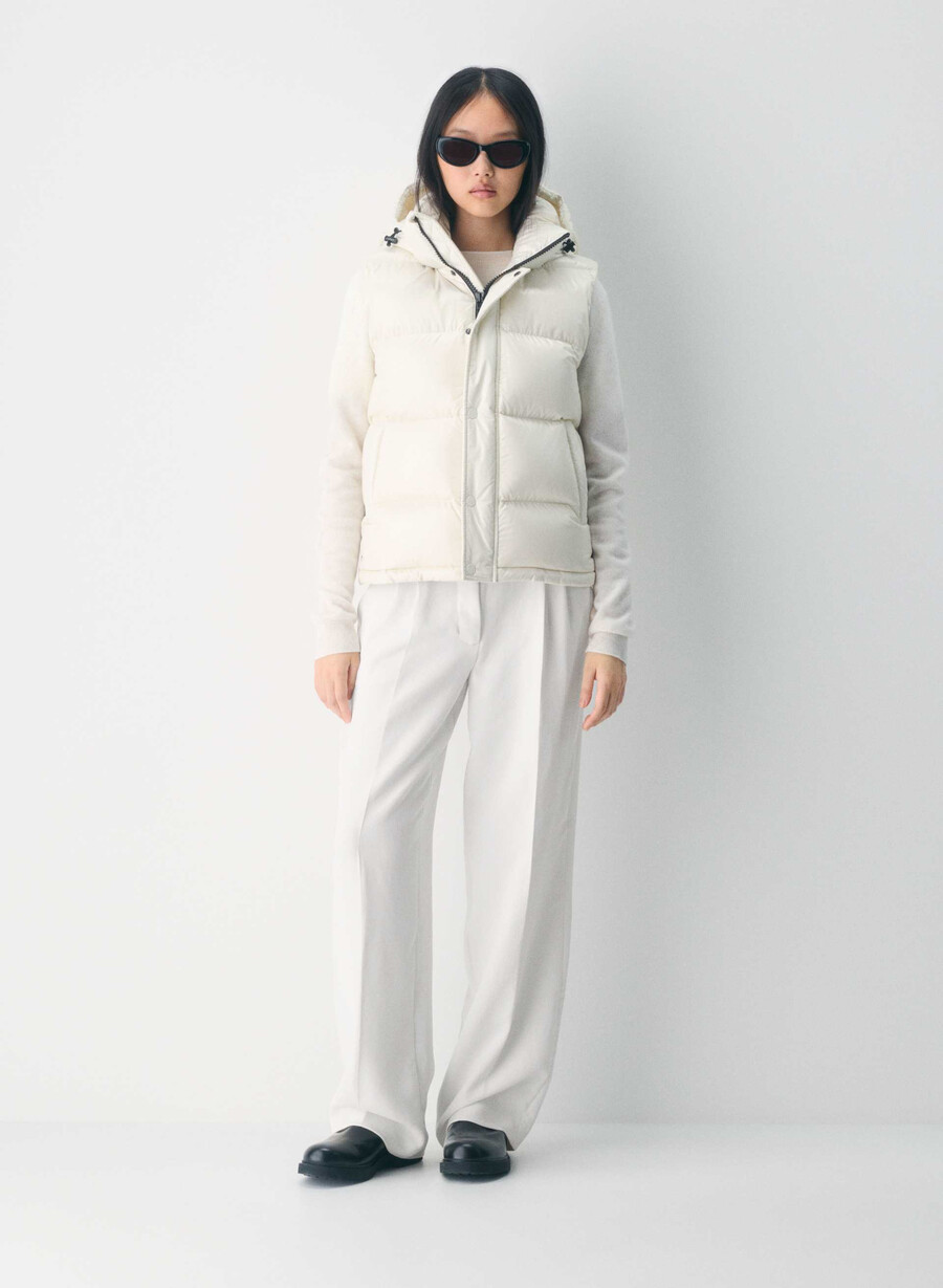 the super puff vest - hi-gloss birch