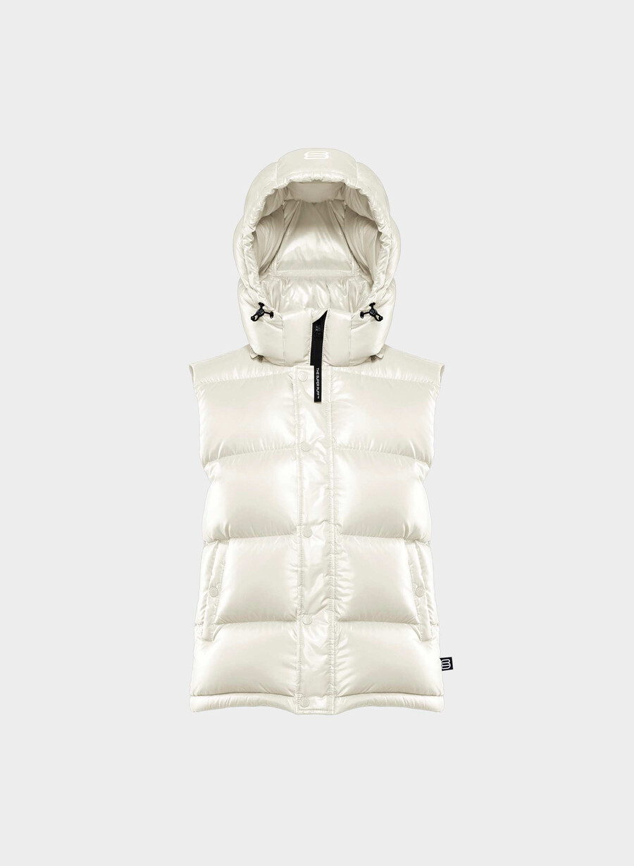 the super puff vest - hi-gloss birch