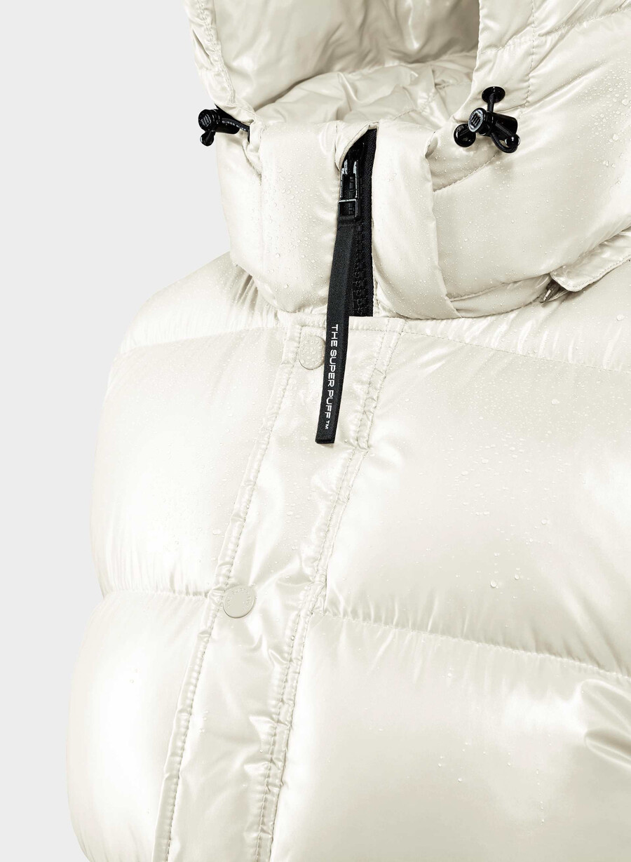 the super puff vest - hi-gloss birch