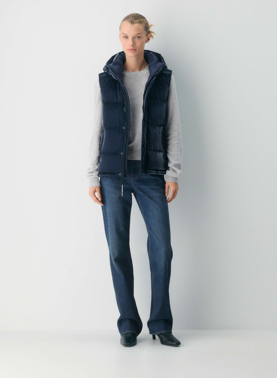 the super puff vest - liquid shine admiral