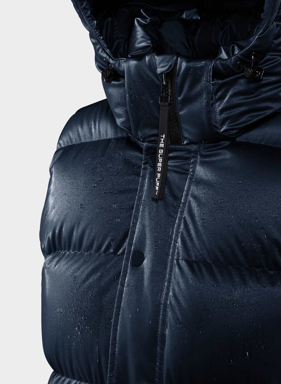 the super puff vest - liquid shine admiral