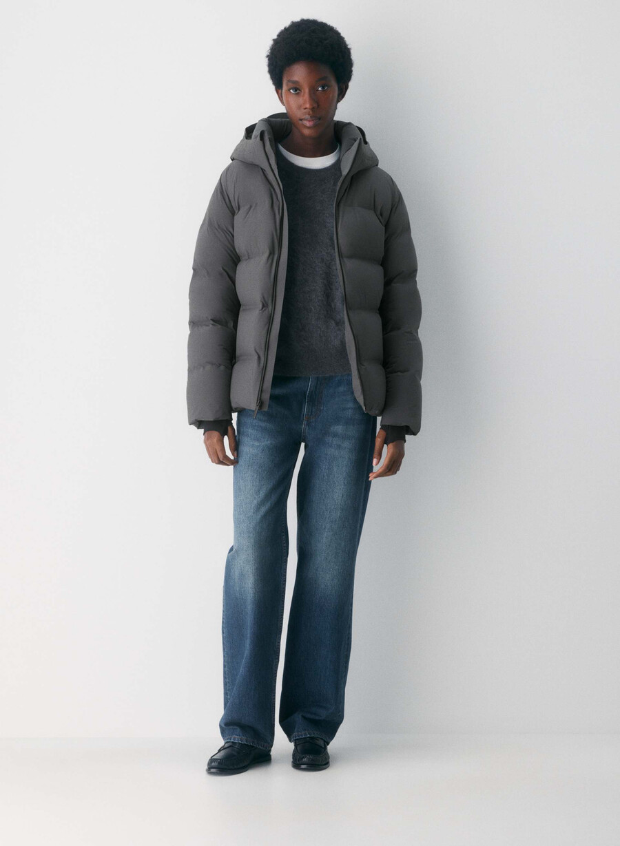 the super puff₂o - rainstop coal grey