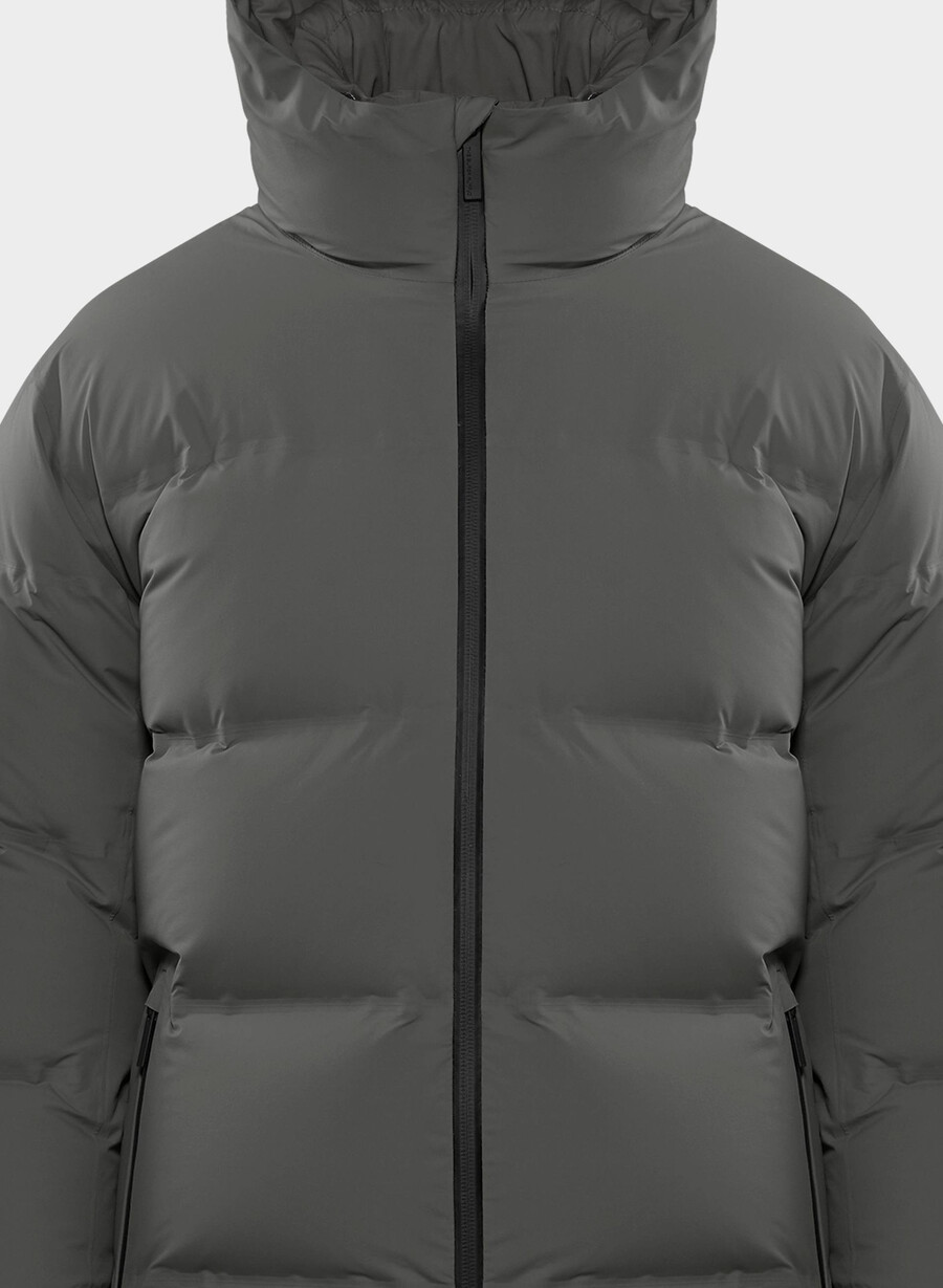 the super puff₂o - rainstop coal grey