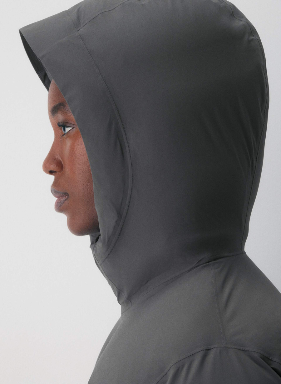 the super puff₂o - rainstop coal grey