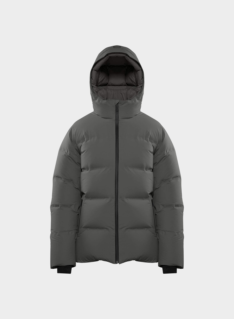 the super puff₂o - rainstop coal grey