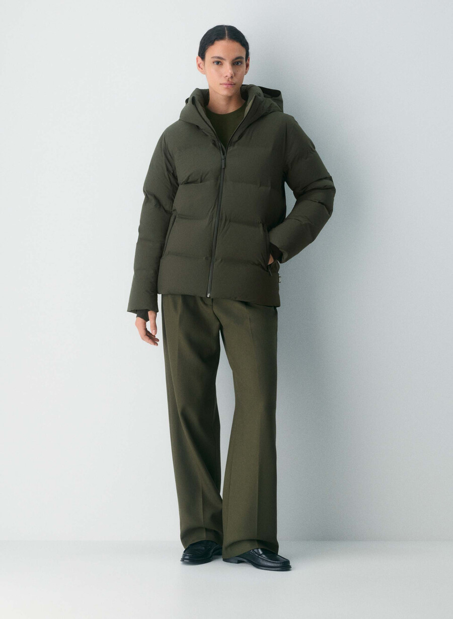 the super puff₂o - rainstop flint green