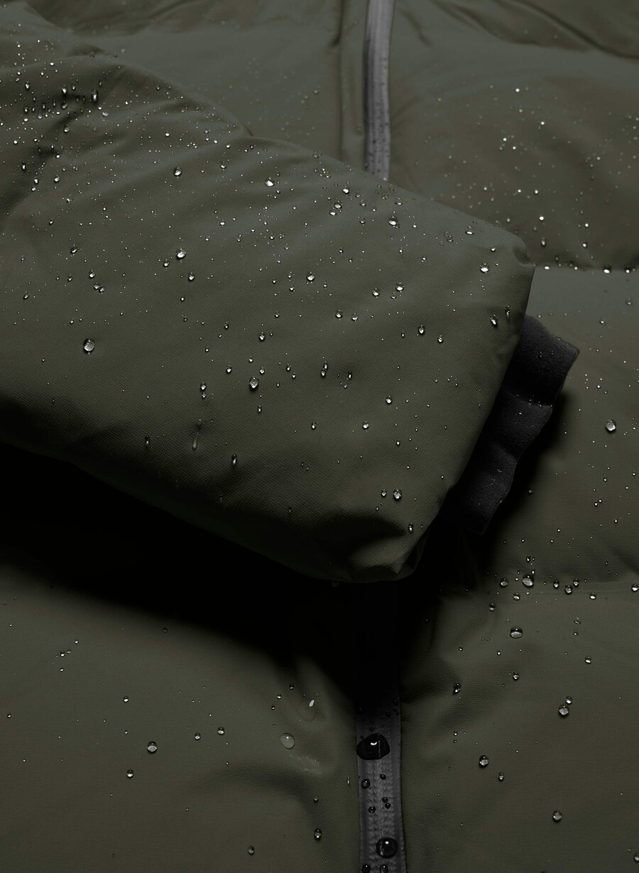 the super puff₂o - rainstop flint green