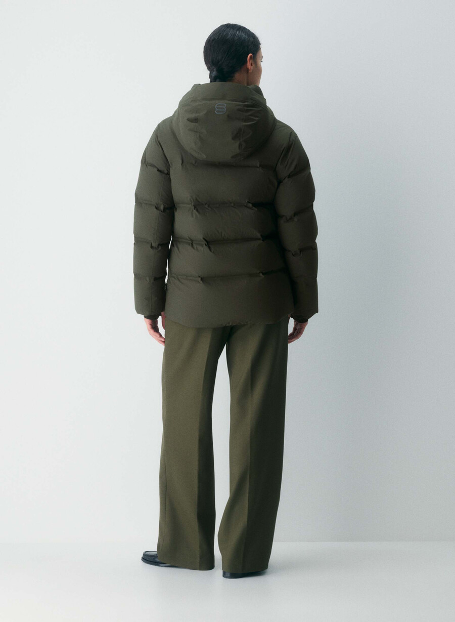 the super puff₂o - rainstop flint green