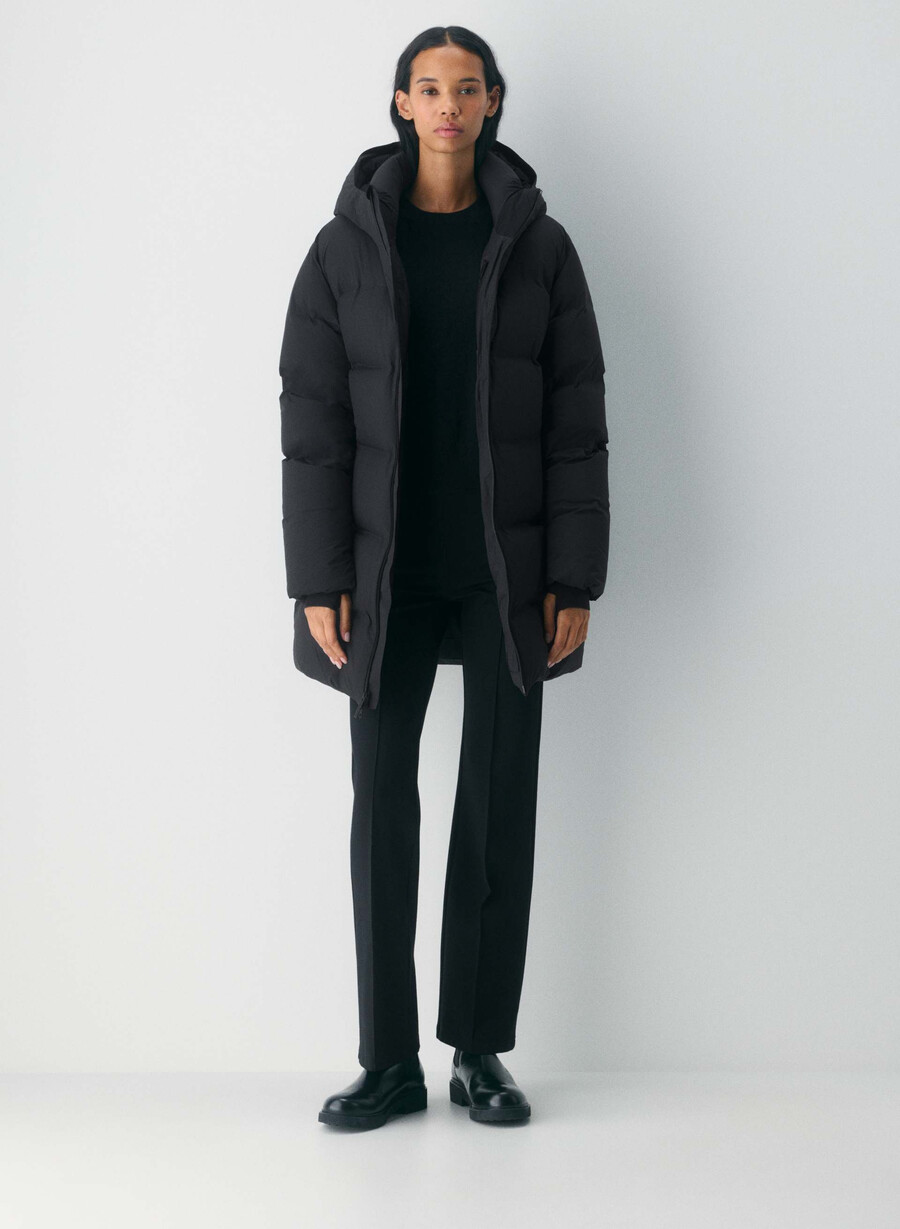 the super puff₂o mid - rainstop black