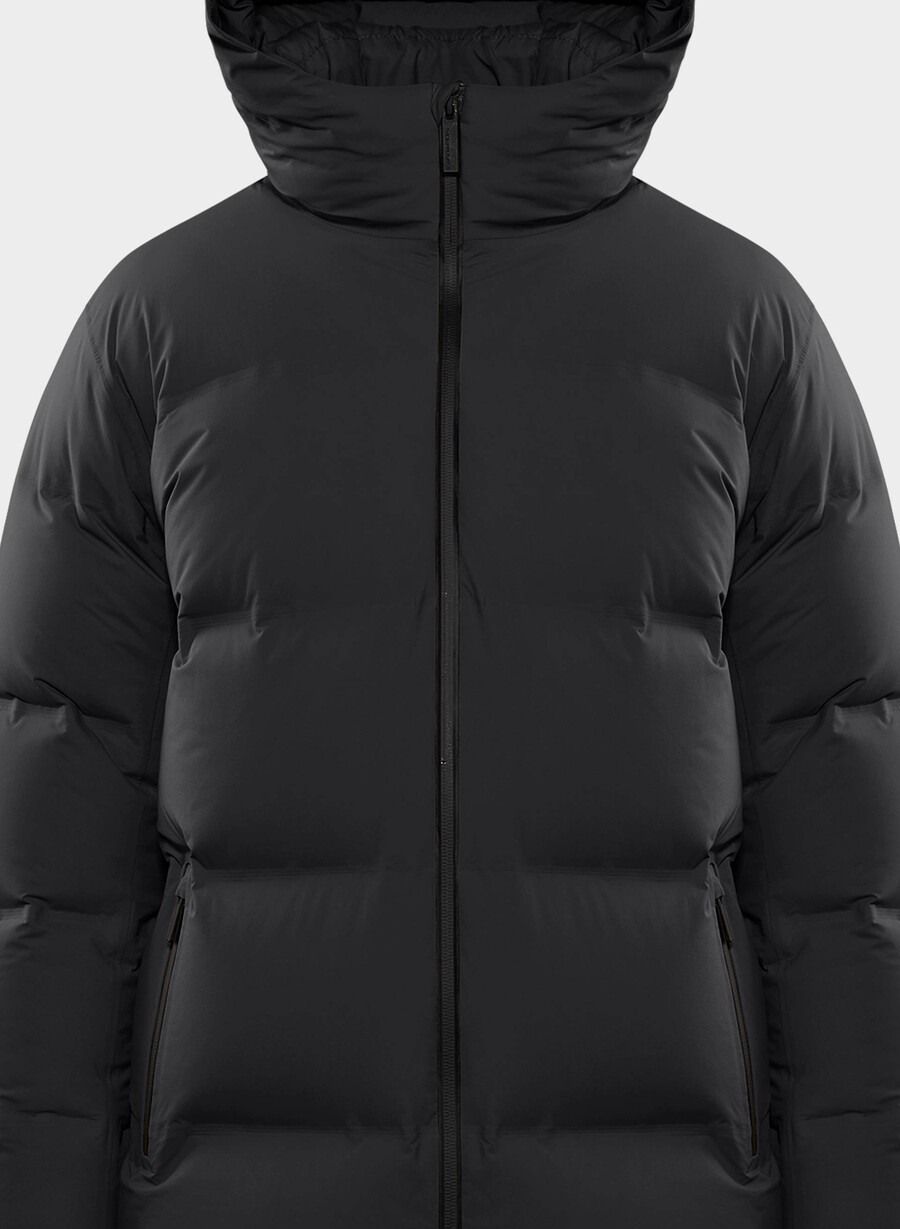 the super puff₂o mid - rainstop black