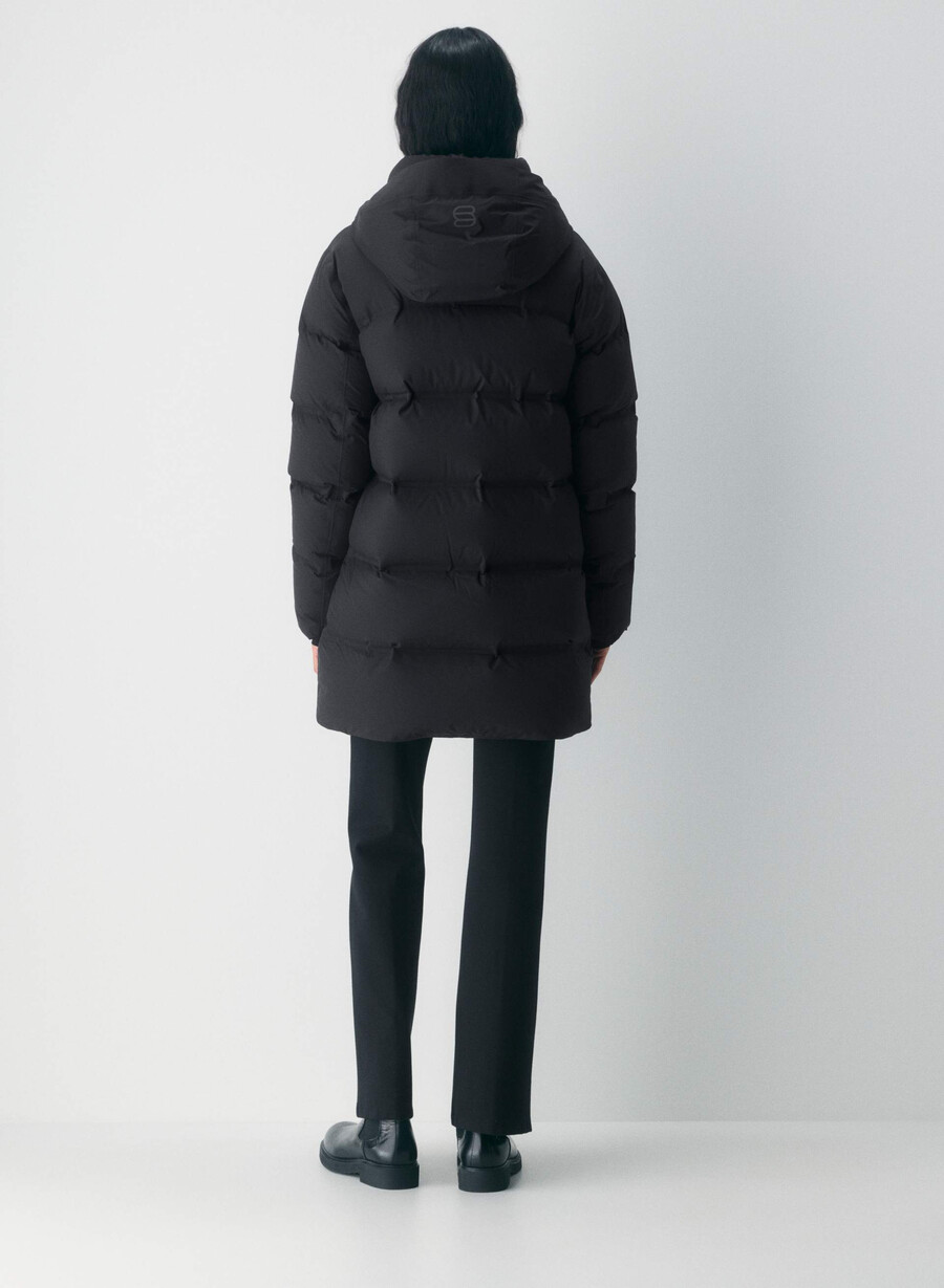 the super puff₂o mid - rainstop black